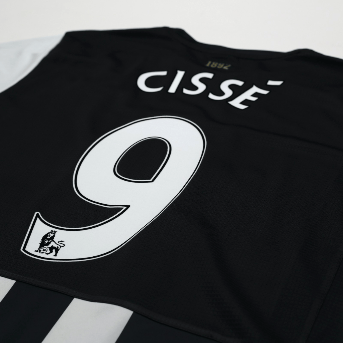 2011/12 Cisse #9 Newcastle United Vintage PUMA Home Football Shirt (L)
