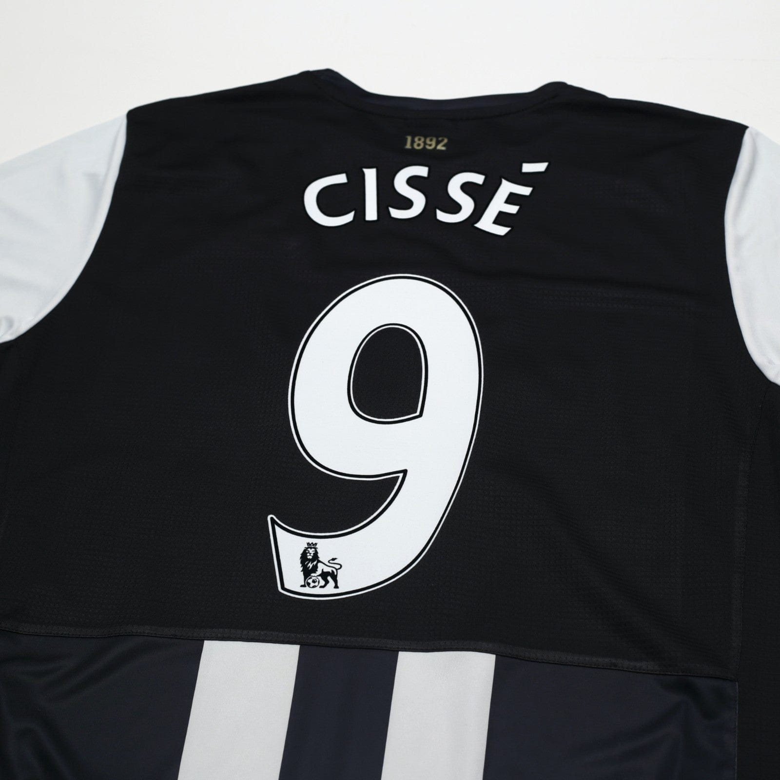 2011/12 Cisse #9 Newcastle United Vintage PUMA Home Football Shirt (L)