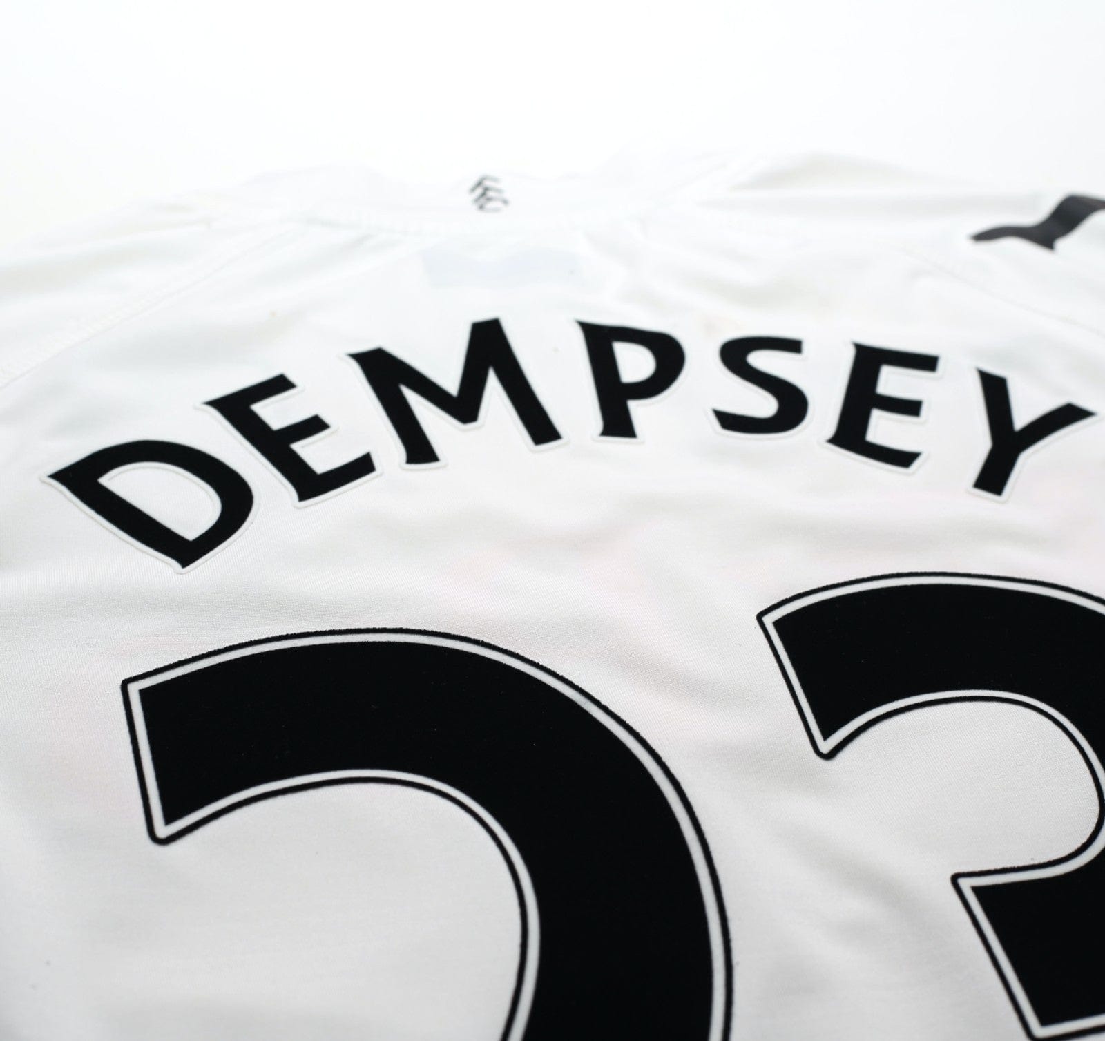 2011/12 DEMPSEY #23 Fulham Vintage Kappa Home Football Shirt (M/L)