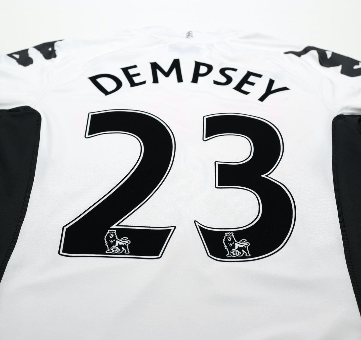 2011/12 DEMPSEY #23 Fulham Vintage Kappa Home Football Shirt (M/L)