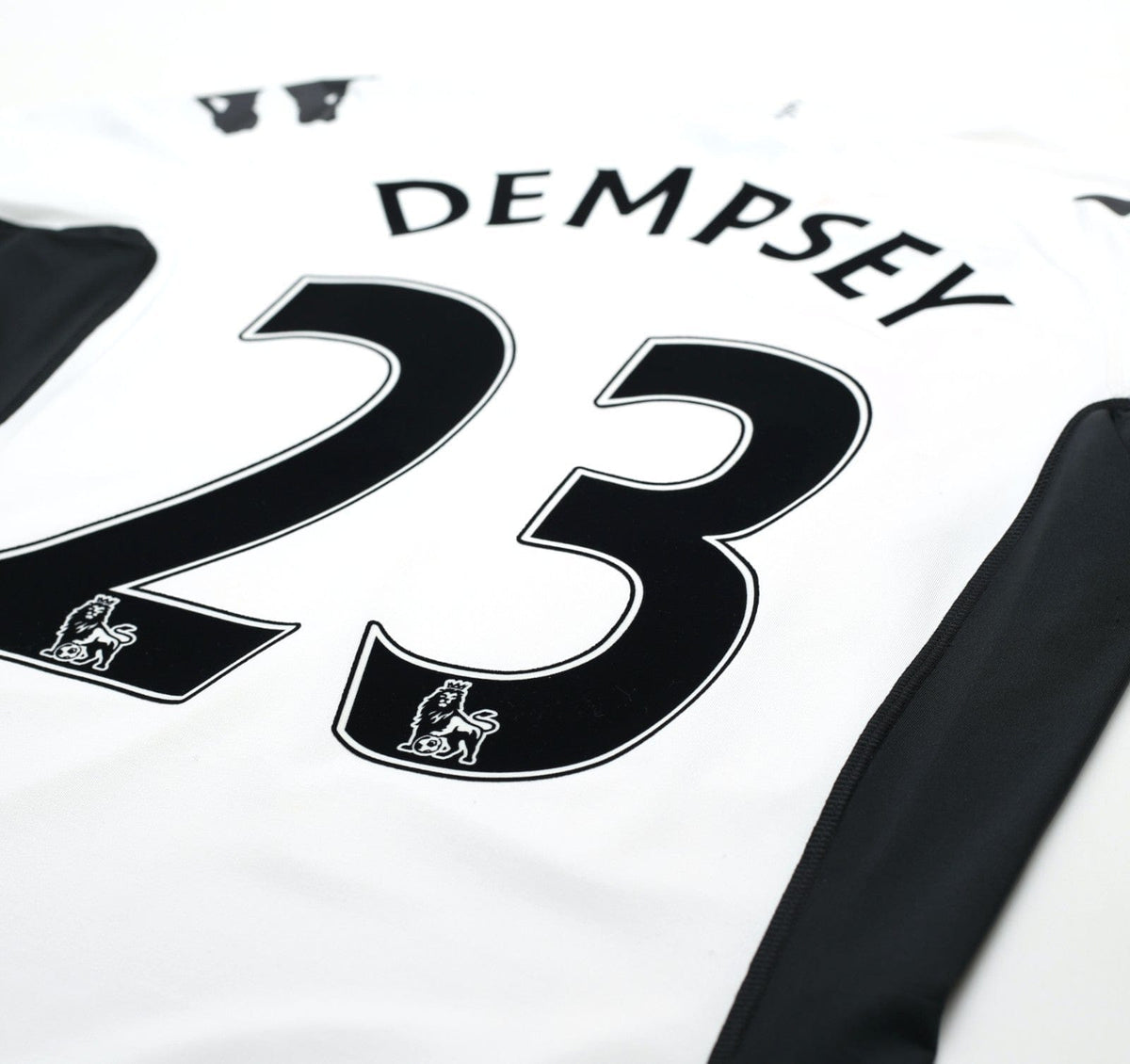 2011/12 DEMPSEY #23 Fulham Vintage Kappa Home Football Shirt (M/L)