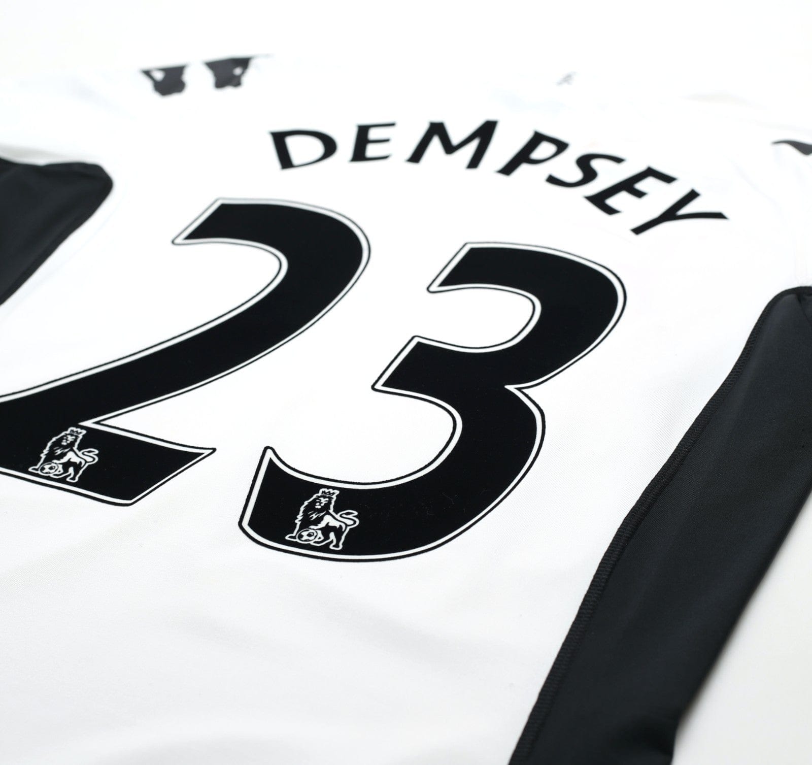 2011/12 DEMPSEY #23 Fulham Vintage Kappa Home Football Shirt (M/L)