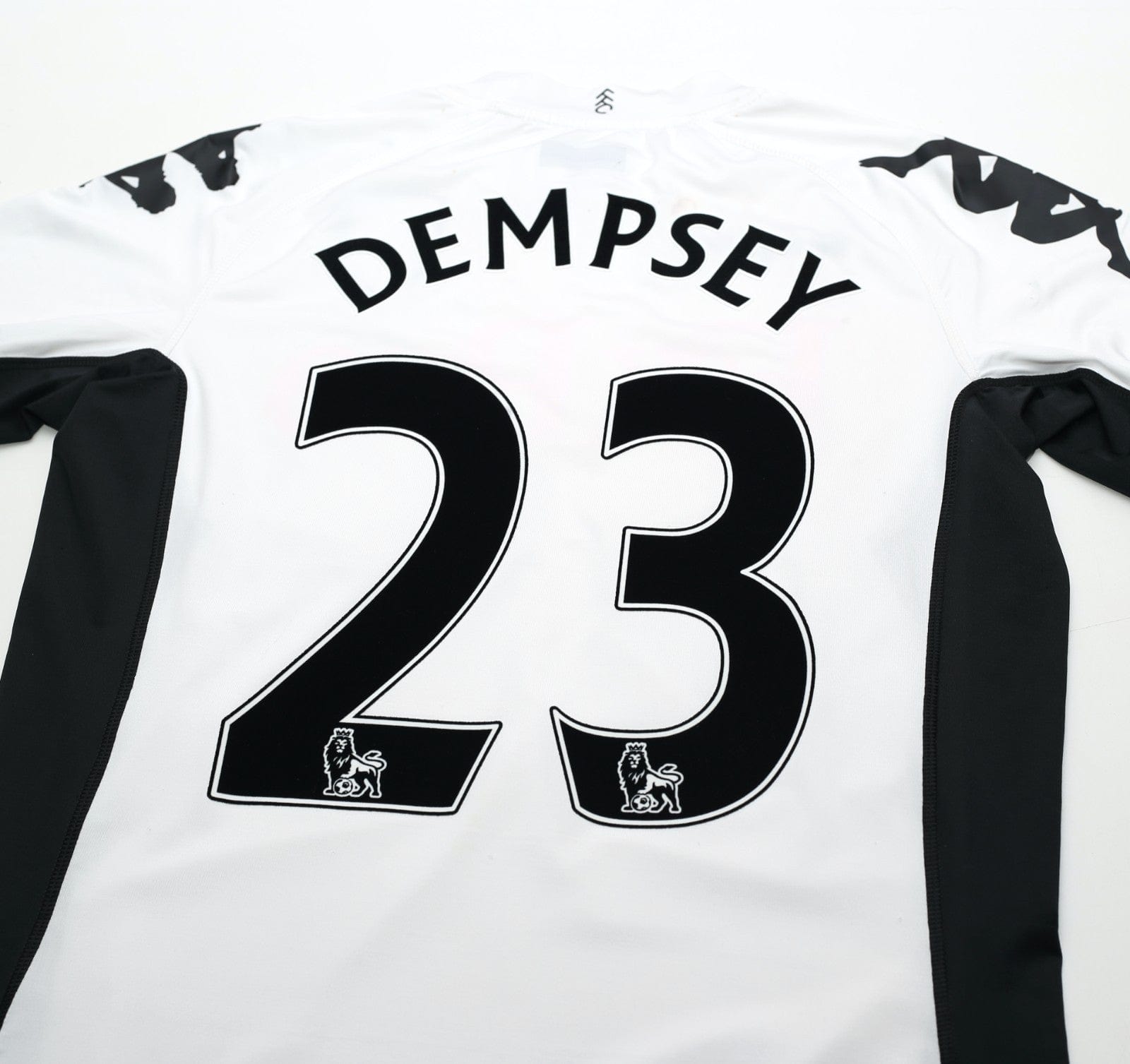 2011/12 DEMPSEY #23 Fulham Vintage Kappa Home Football Shirt (M/L)