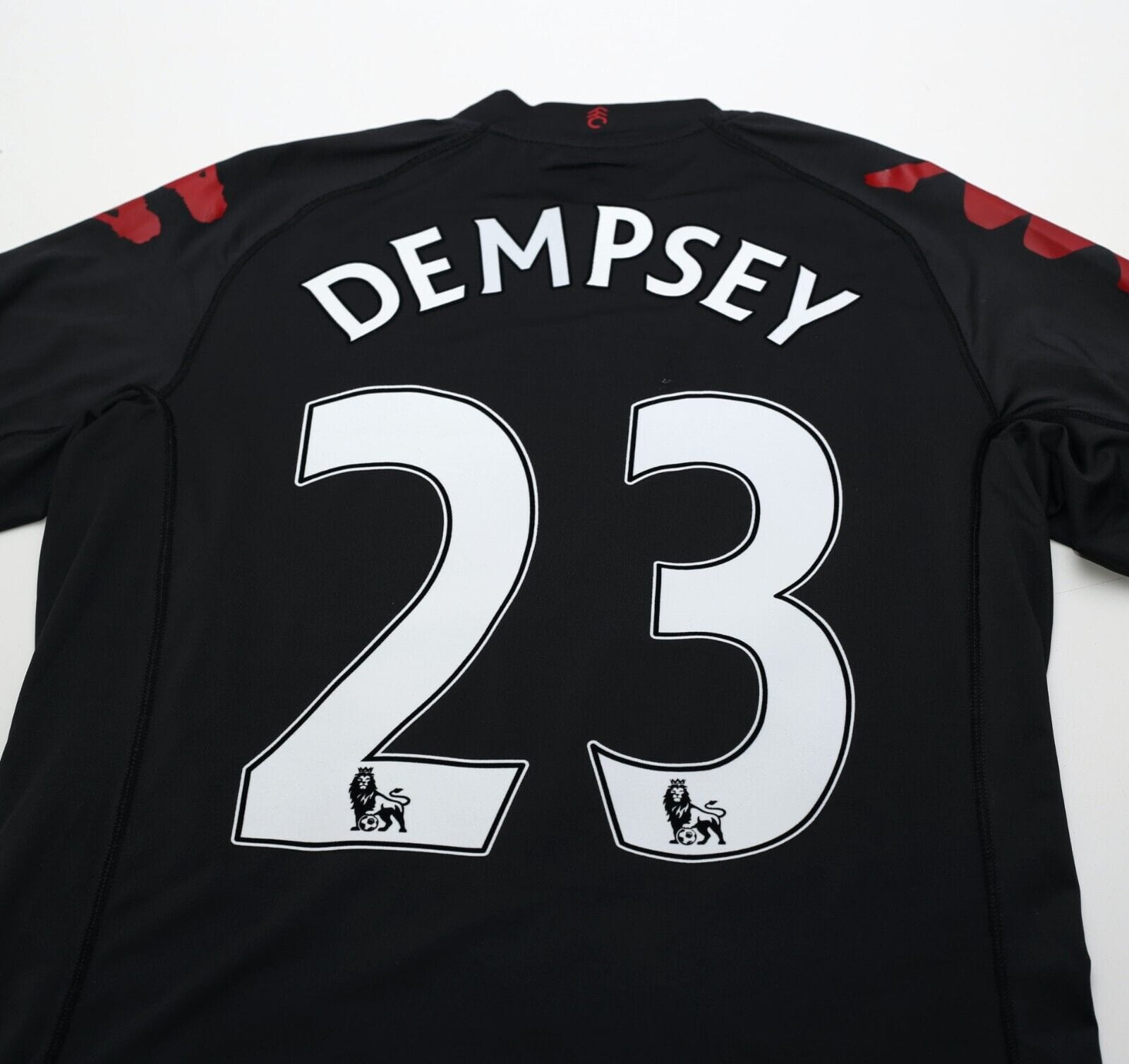 2011/12 DEMPSEY #23 Fulham Vintage Kappa Home Football Shirt (M/L)