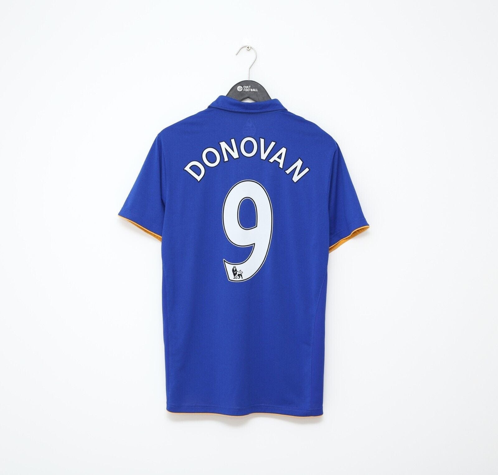 2011/12 DONOVAN #9 Everton Vintage le coq sportif Home Football Shirt Jersey (M)