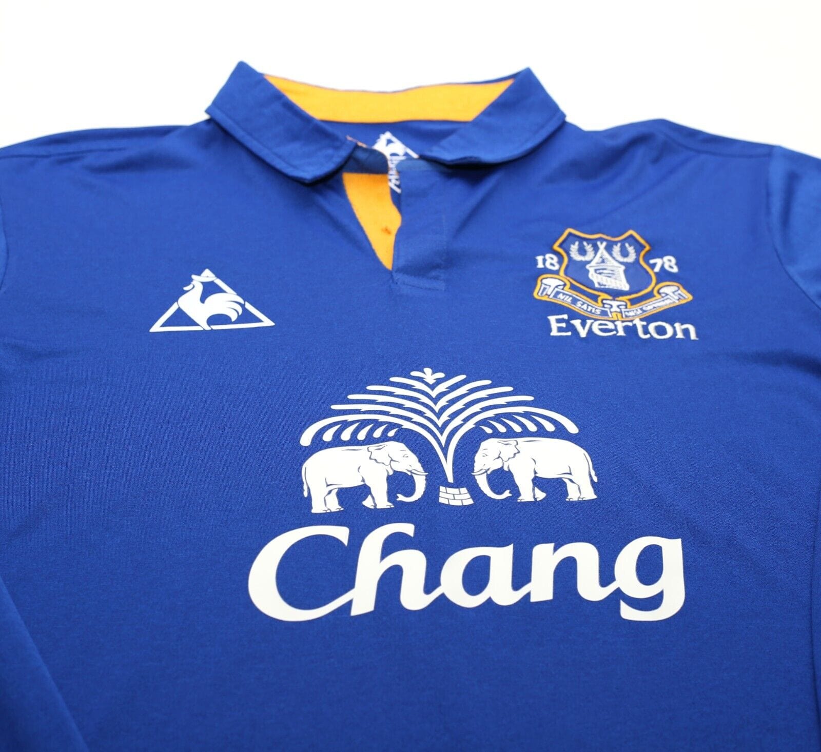 2011/12 DONOVAN #9 Everton Vintage le coq sportif Home Football Shirt Jersey (M)