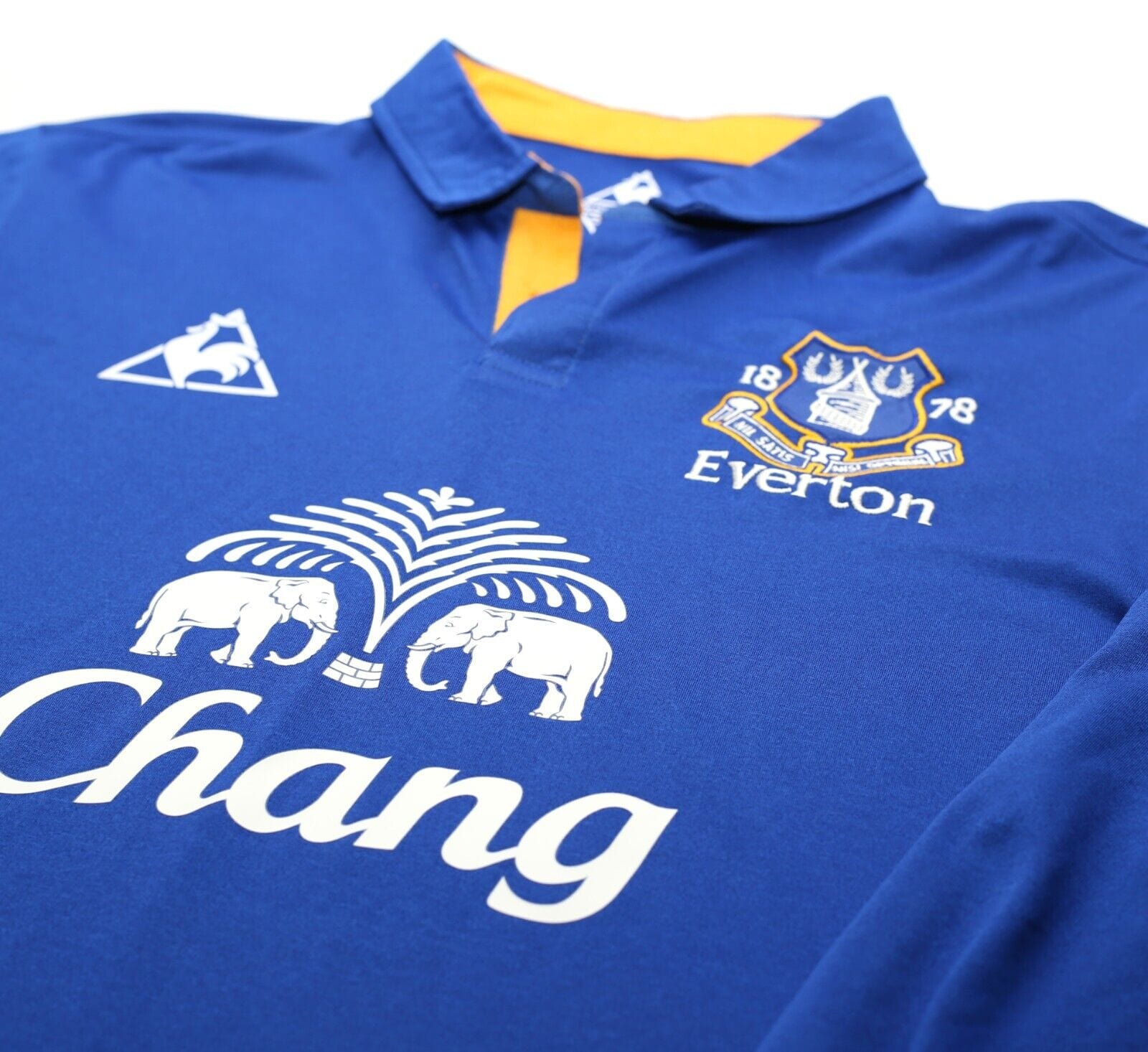 2011/12 DONOVAN #9 Everton Vintage le coq sportif Home Football Shirt Jersey (M)