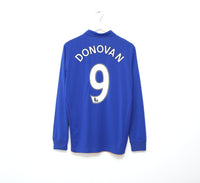 2011/12 DONOVAN #9 Everton Vintage le coq sportif Home Football Shirt Jersey (M)