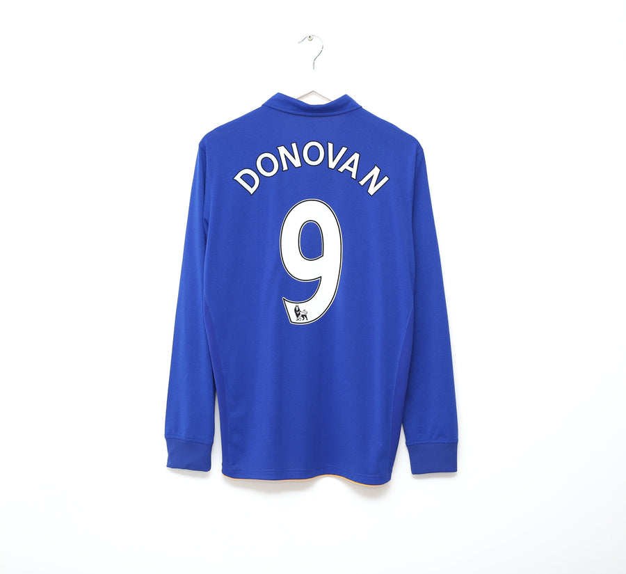 2011/12 DONOVAN #9 Everton Vintage le coq sportif Home Football Shirt Jersey (M)
