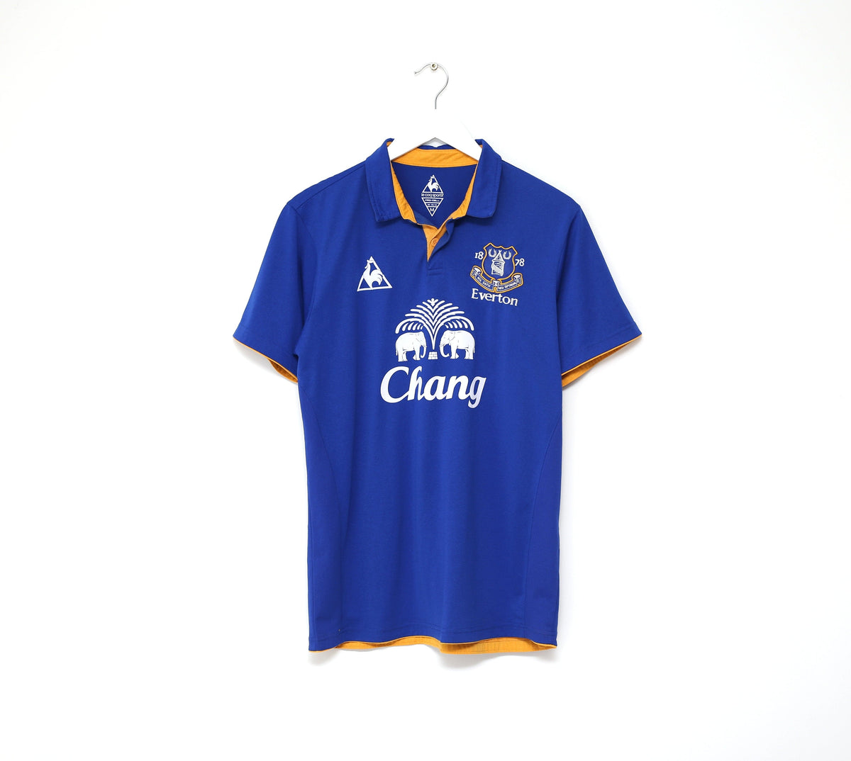 2011/12 DONOVAN #9 Everton Vintage le coq sportif Home Football Shirt Jersey (M)