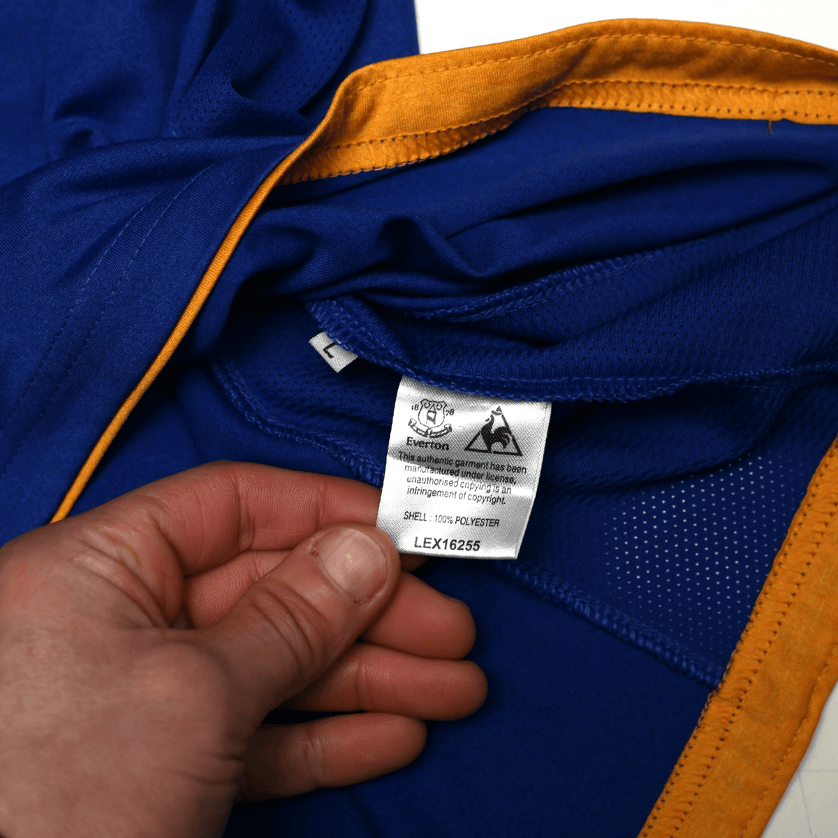 2011/12 Donovan #9 Everton Vintage le coq sportif Home Football Shirt (L)