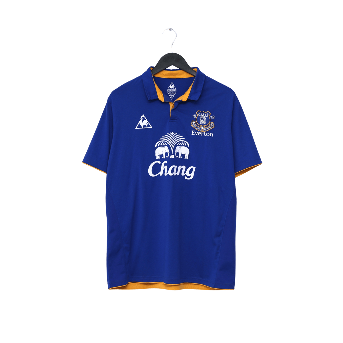 2011/12 Donovan #9 Everton Vintage le coq sportif Home Football Shirt (L)