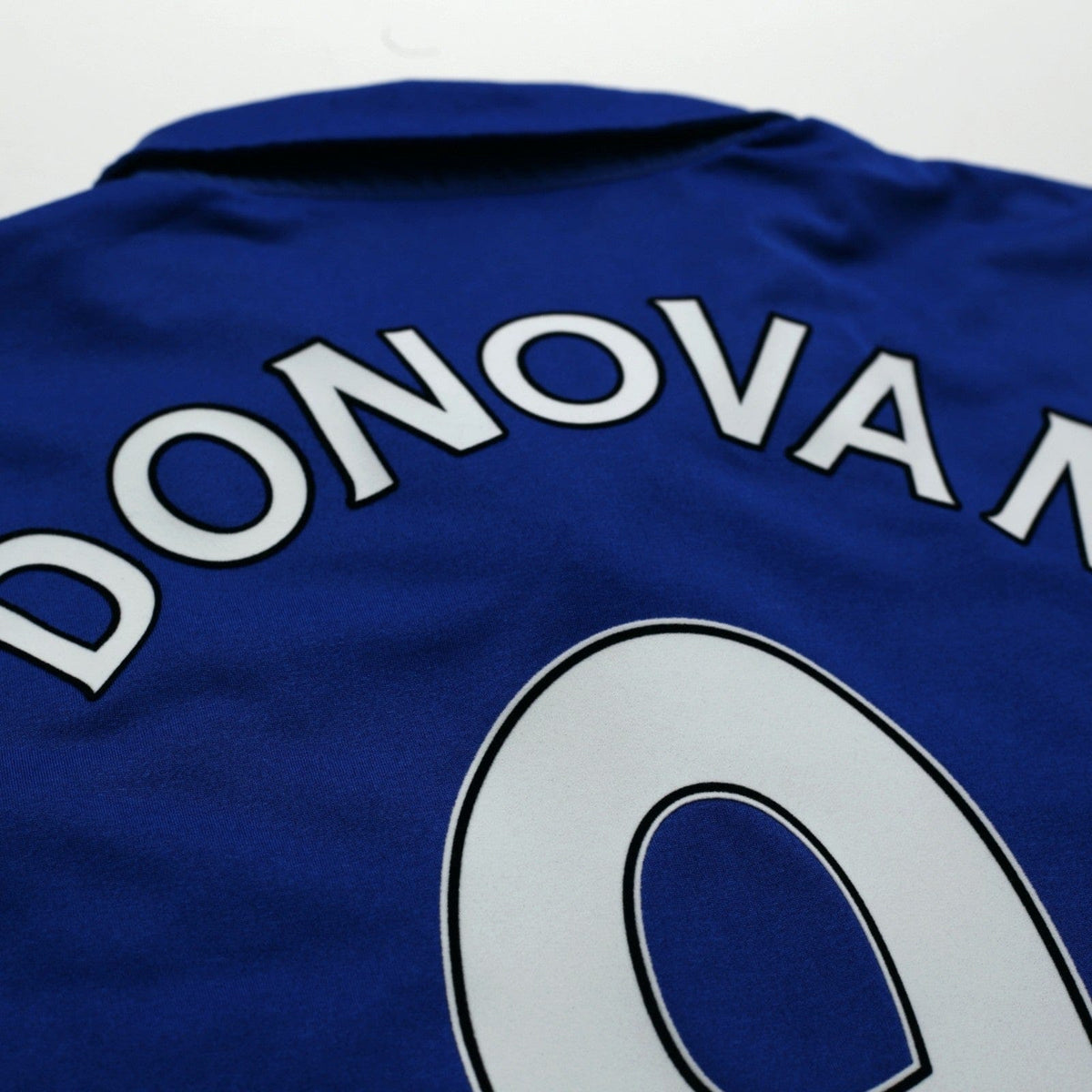 2011/12 Donovan #9 Everton Vintage le coq sportif Home Football Shirt (L)