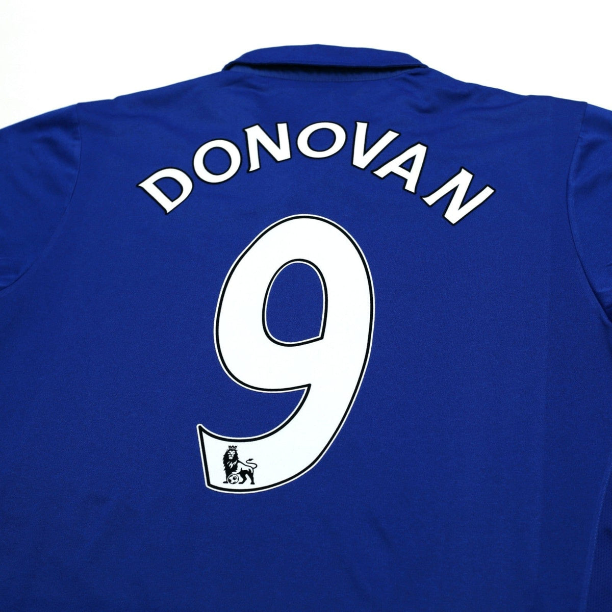 2011/12 Donovan #9 Everton Vintage le coq sportif Home Football Shirt (L)