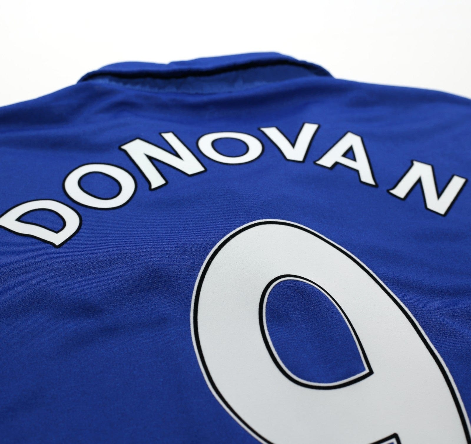 2011/12 DONOVAN #9 Everton Vintage le coq sportif Home Football Shirt (XL)
