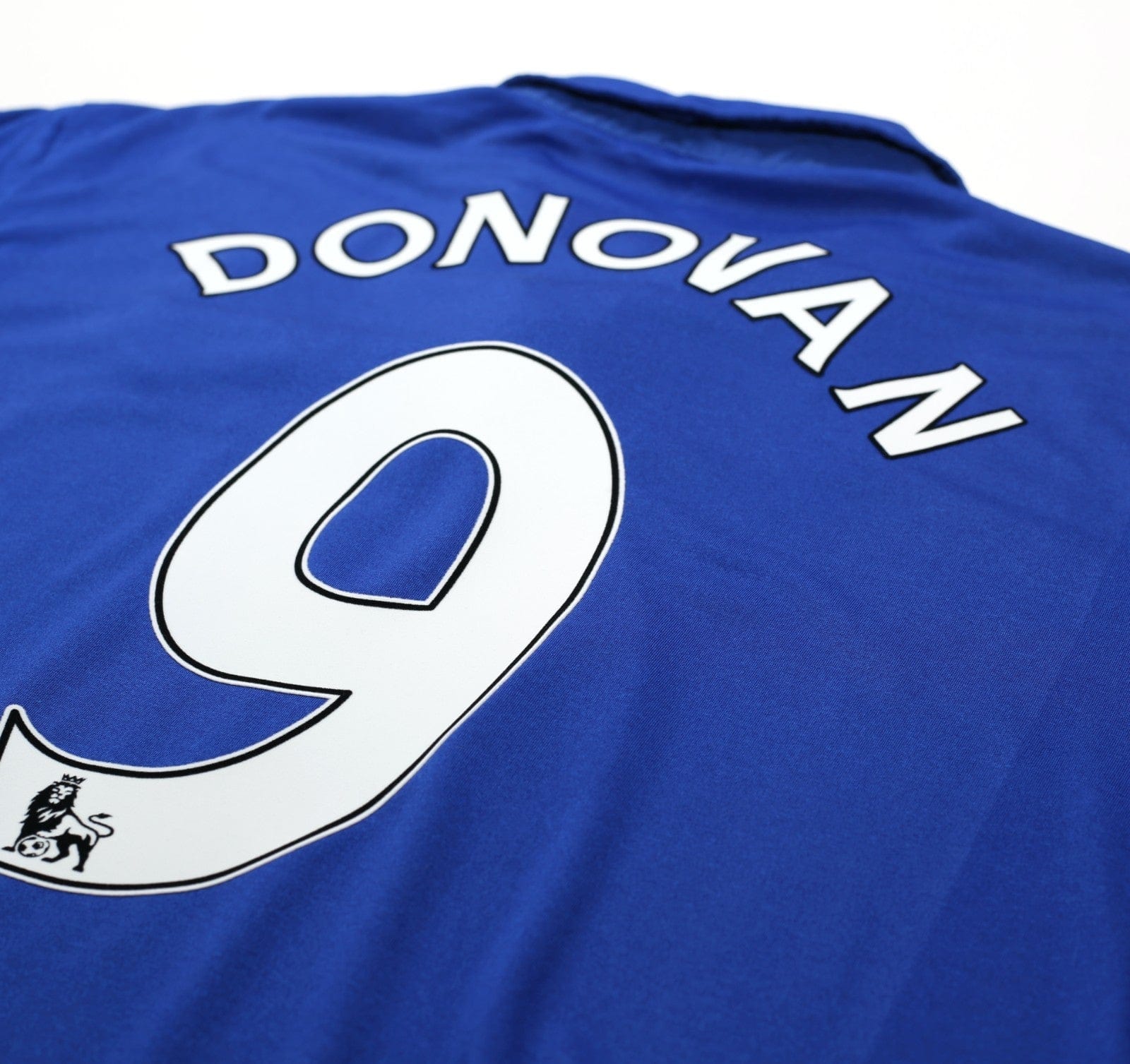 2011/12 DONOVAN #9 Everton Vintage le coq sportif Home Football Shirt (XL)