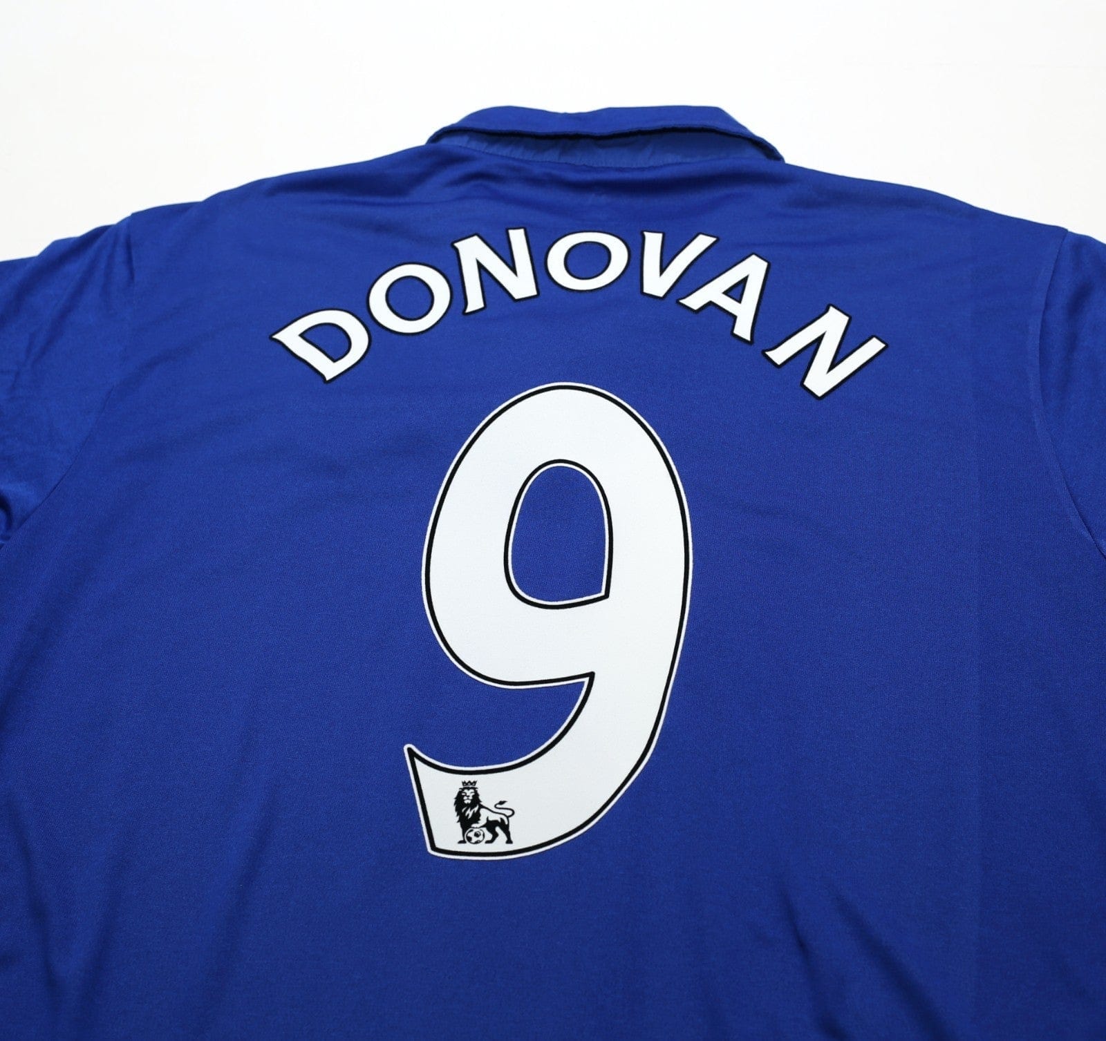 2011/12 DONOVAN #9 Everton Vintage le coq sportif Home Football Shirt (XL)