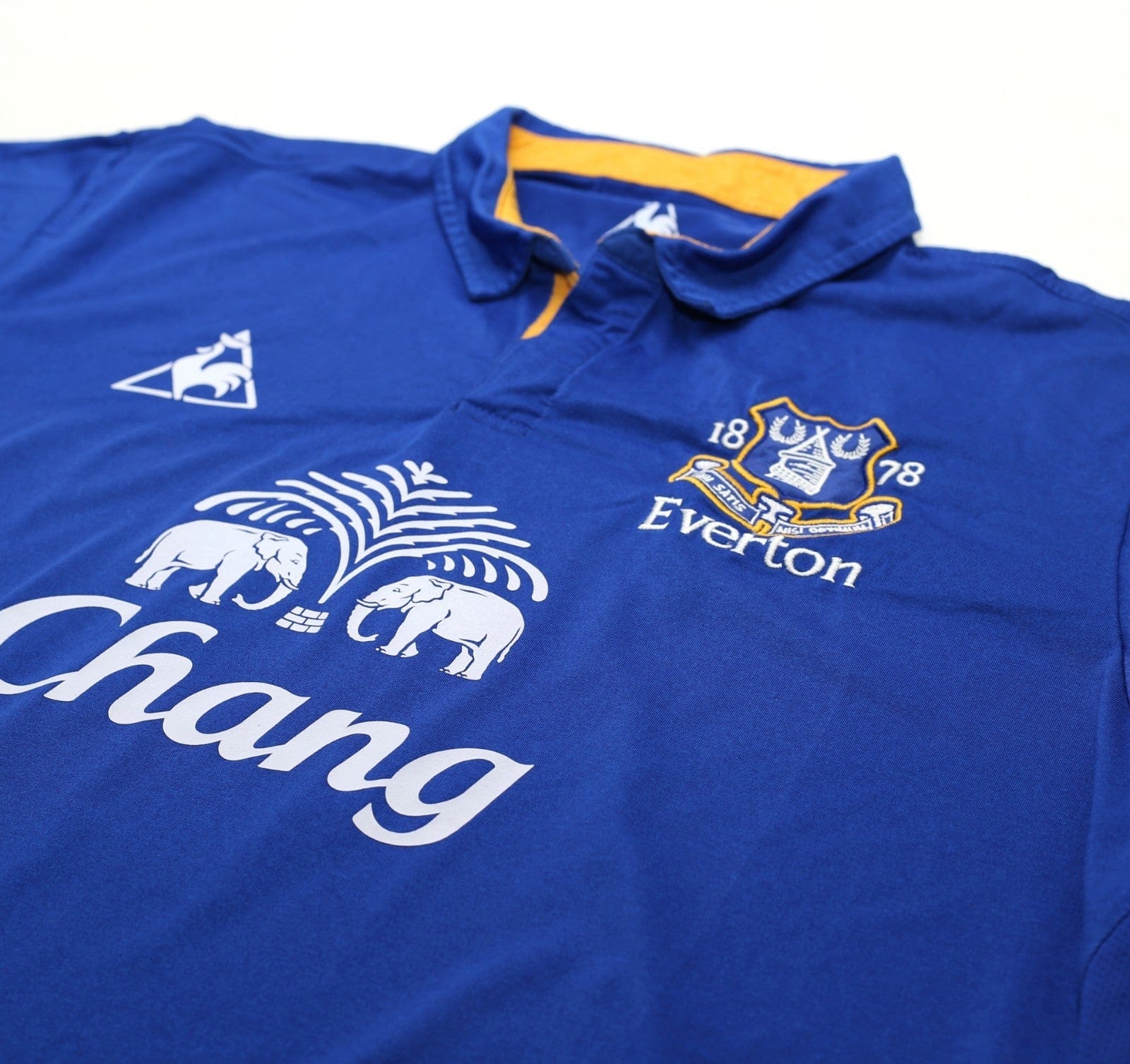 2011/12 DONOVAN #9 Everton Vintage le coq sportif Home Football Shirt (XL)