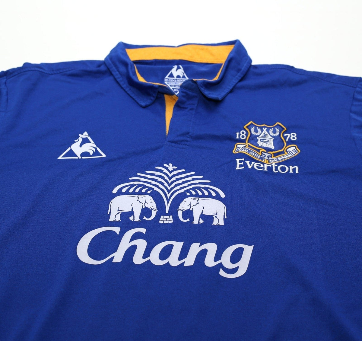 2011/12 DONOVAN #9 Everton Vintage le coq sportif Home Football Shirt (XL)
