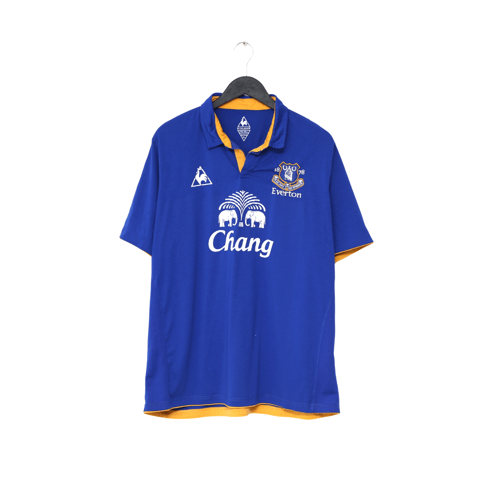 2011/12 DONOVAN #9 Everton Vintage le coq sportif Home Football Shirt (XL)