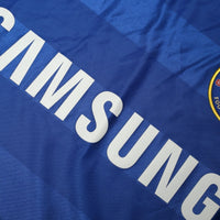 2011/12 Drogba #11 Chelsea Vintage adidas CL Home Football Shirt (L)