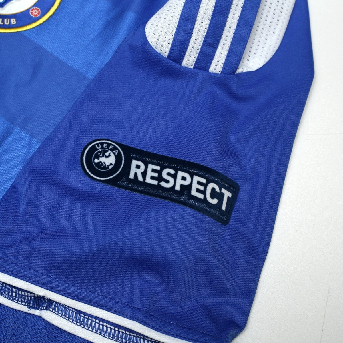 2011/12 Drogba #11 Chelsea Vintage adidas CL Home Football Shirt (L)