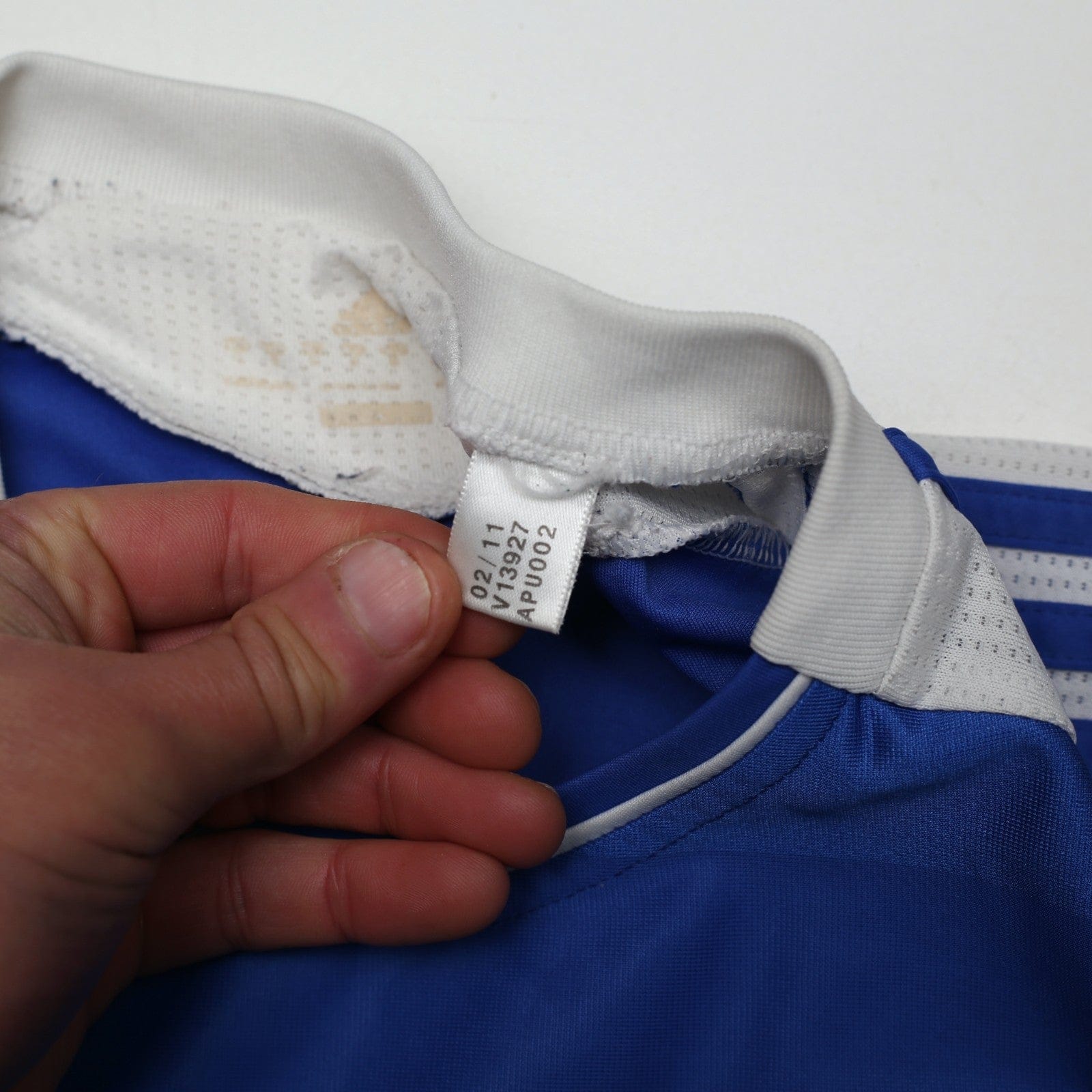 2011/12 Drogba #11 Chelsea Vintage adidas UCL Home Football Shirt (M)