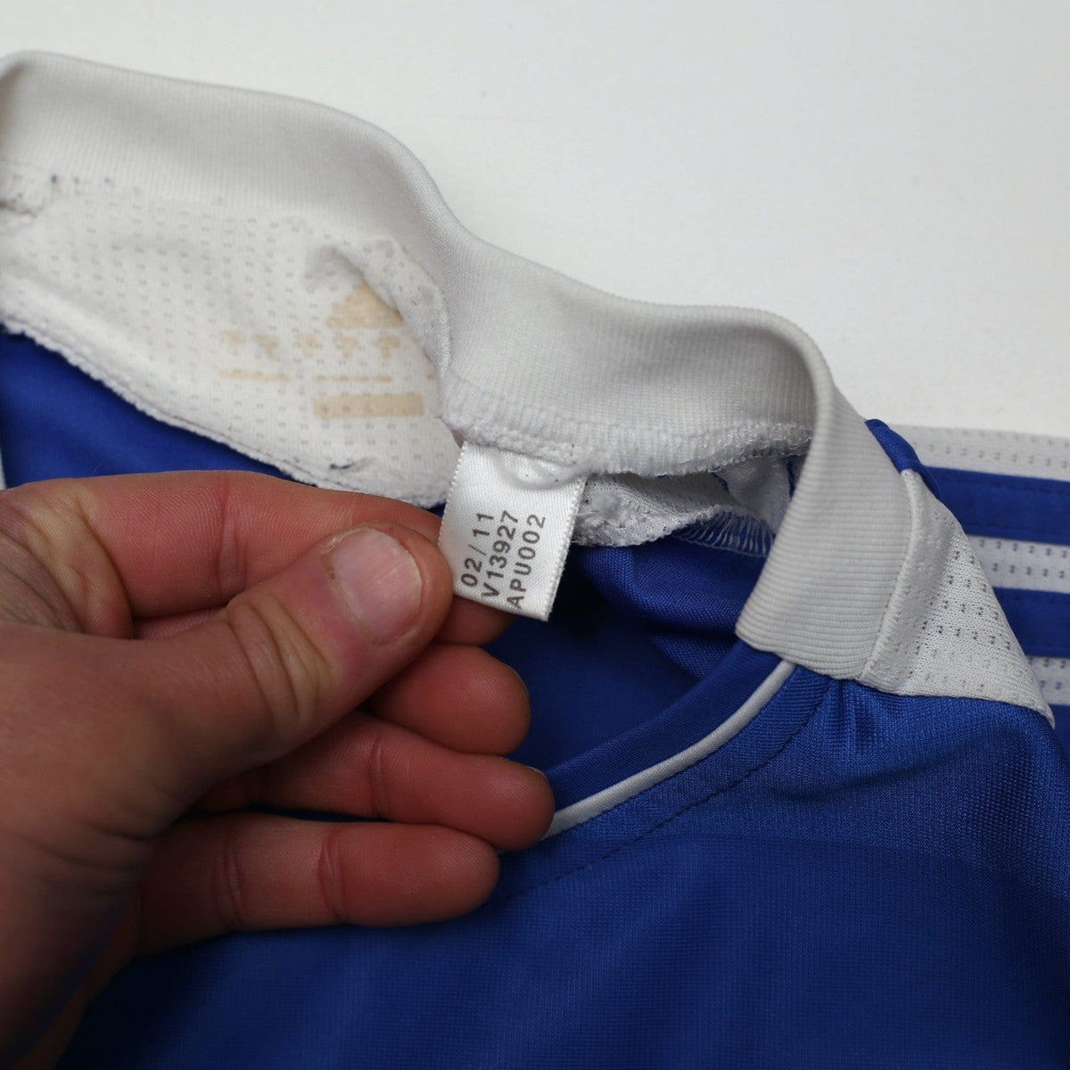 2011/12 Drogba #11 Chelsea Vintage adidas UCL Home Football Shirt (M)