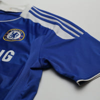 2011/12 Drogba #11 Chelsea Vintage adidas UCL Home Football Shirt (M)