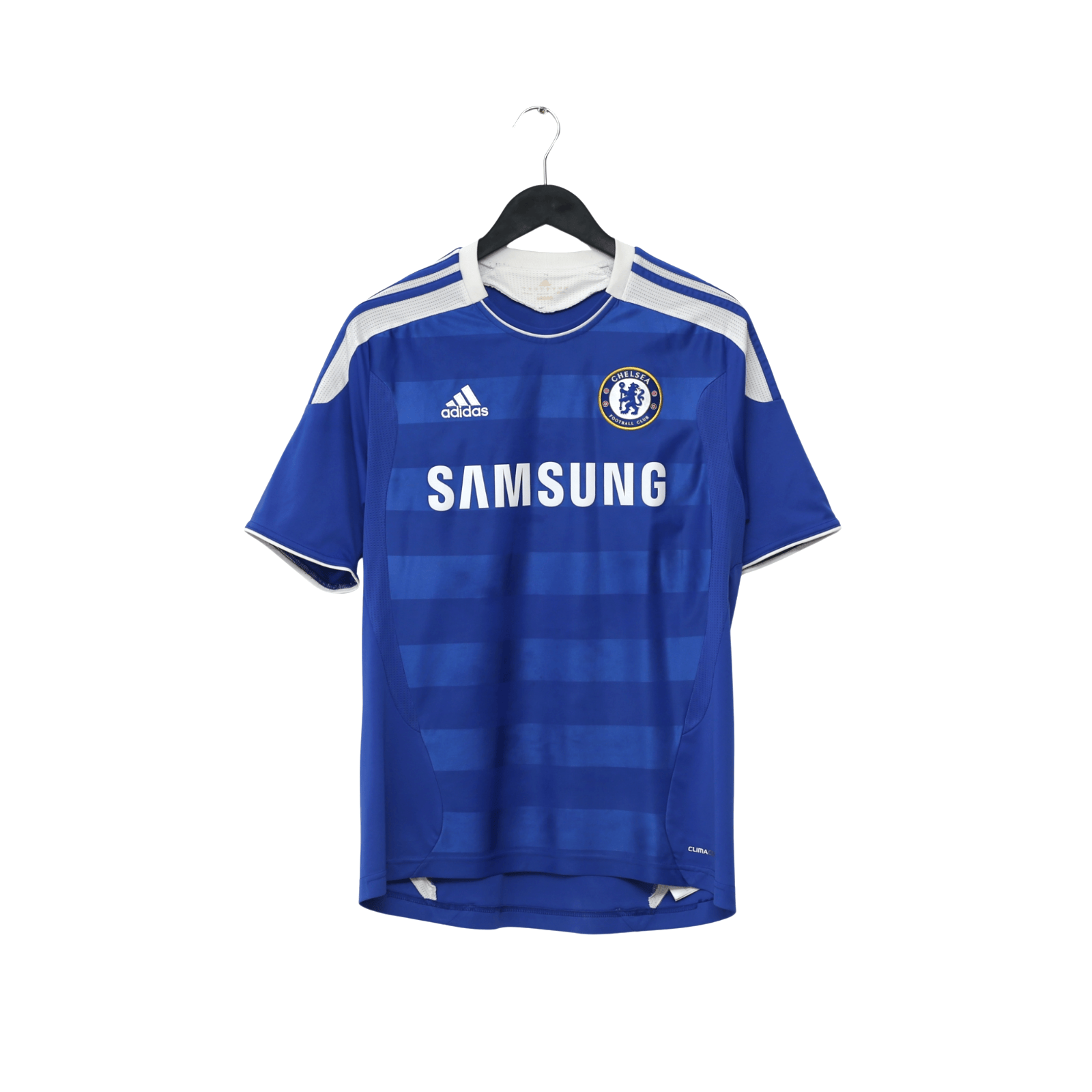 2011/12 Drogba #11 Chelsea Vintage adidas UCL Home Football Shirt (M)