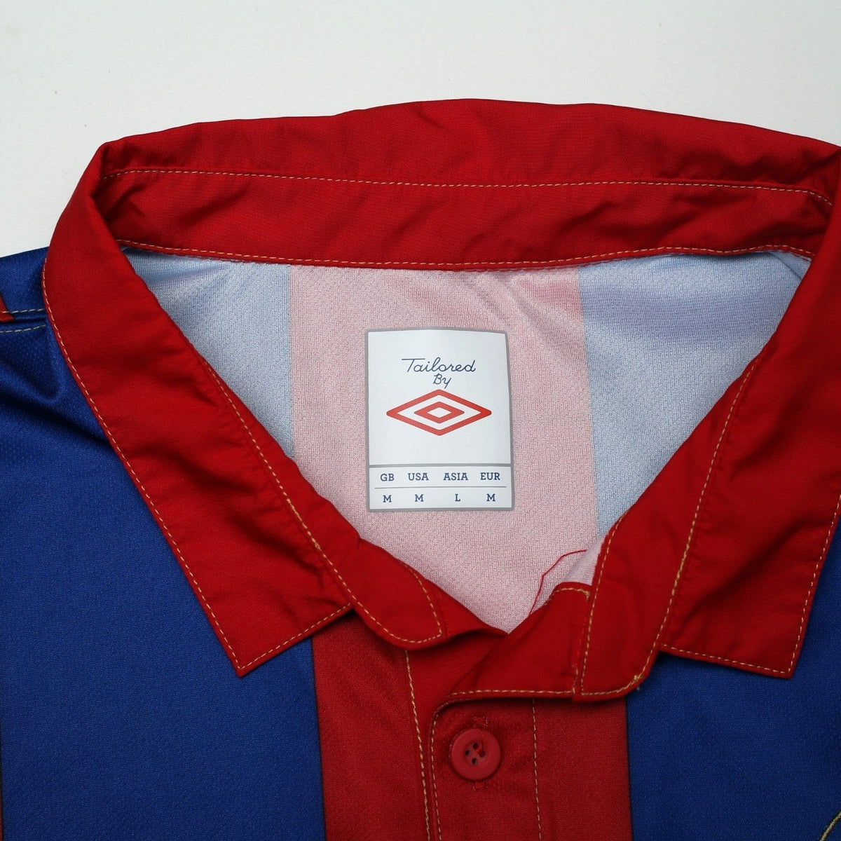 2011/12 Hajduk Split Vintage Umbro Centenary Long Sleeve Away Football Shirt (M)