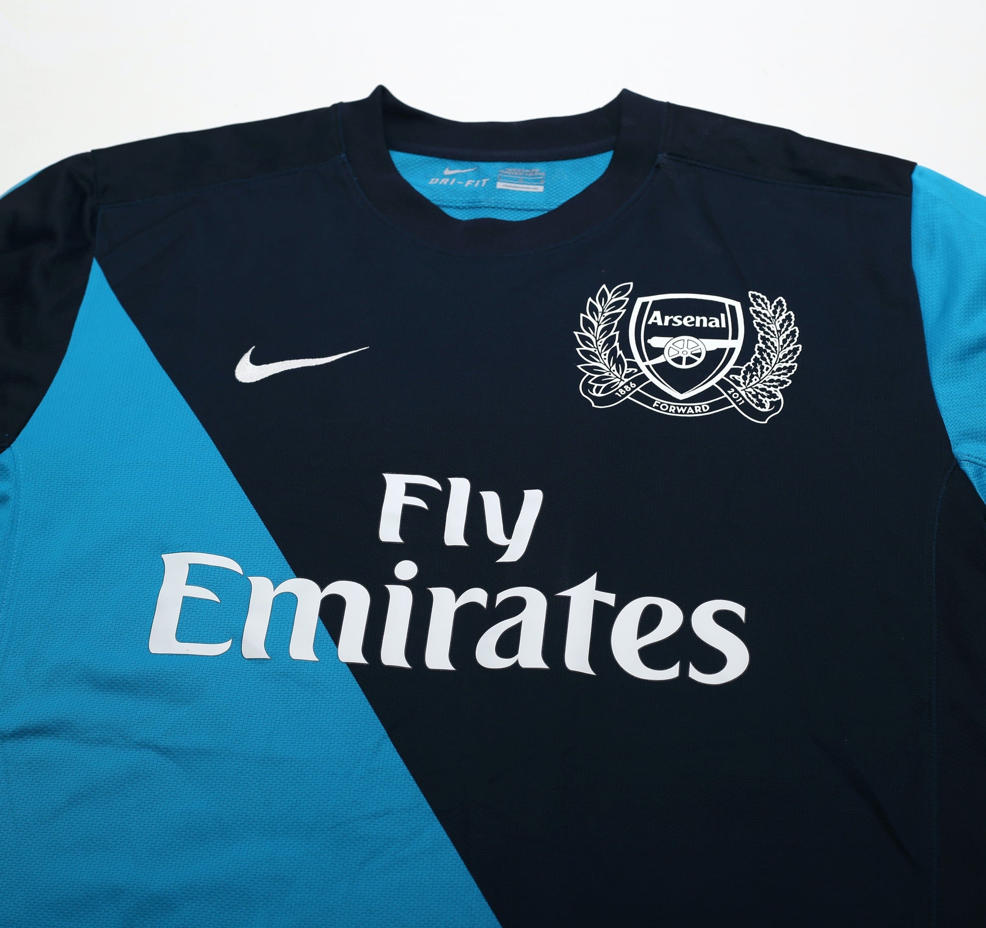 2011/12 HENRY #12 Arsenal Vintage Nike Away Football Shirt (L)