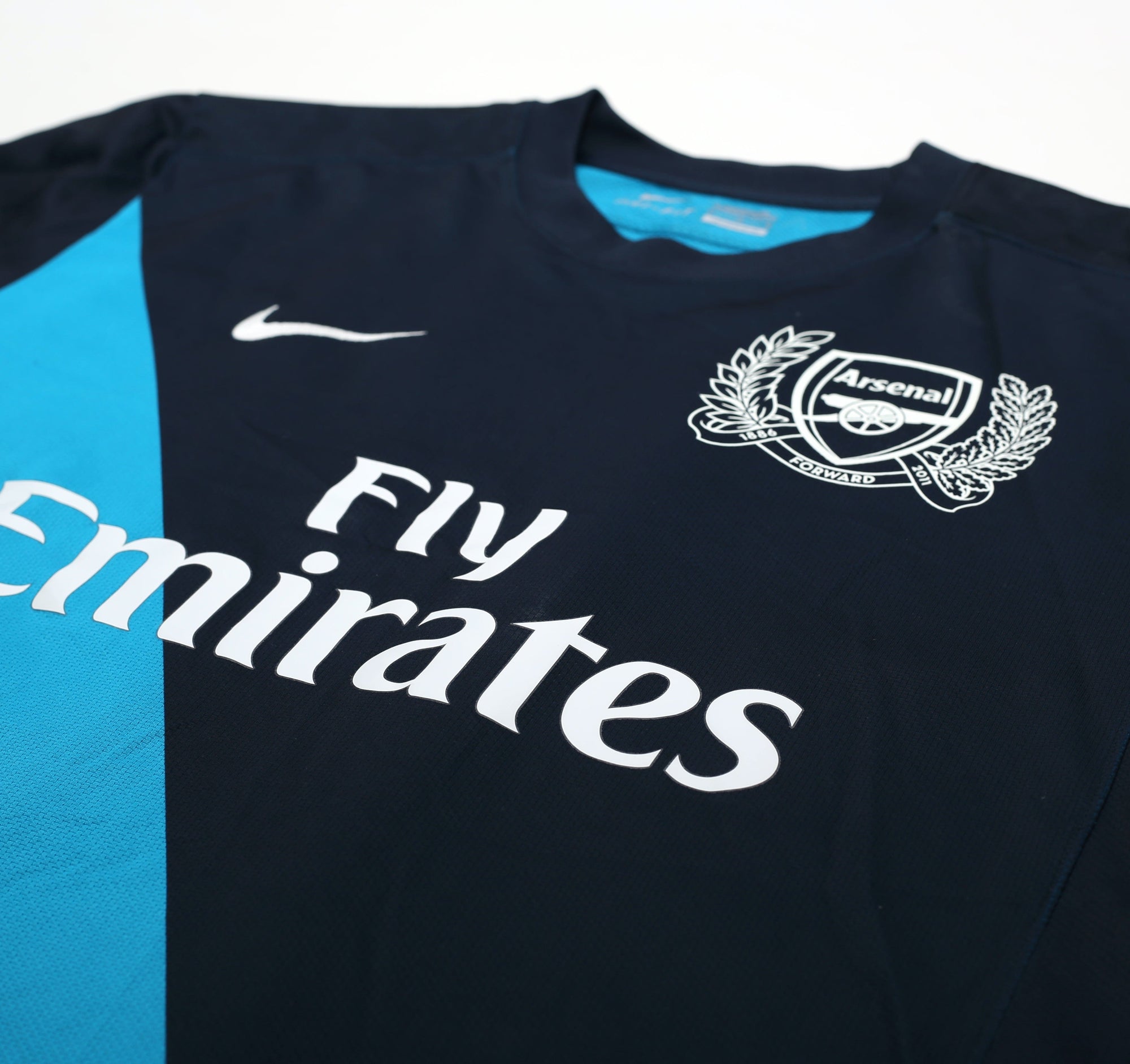 2011/12 HENRY #12 Arsenal Vintage Nike Away Football Shirt (L)