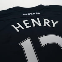 2011/12 Henry #12 Arsenal Vintage Nike Away Football Shirt (XXL)