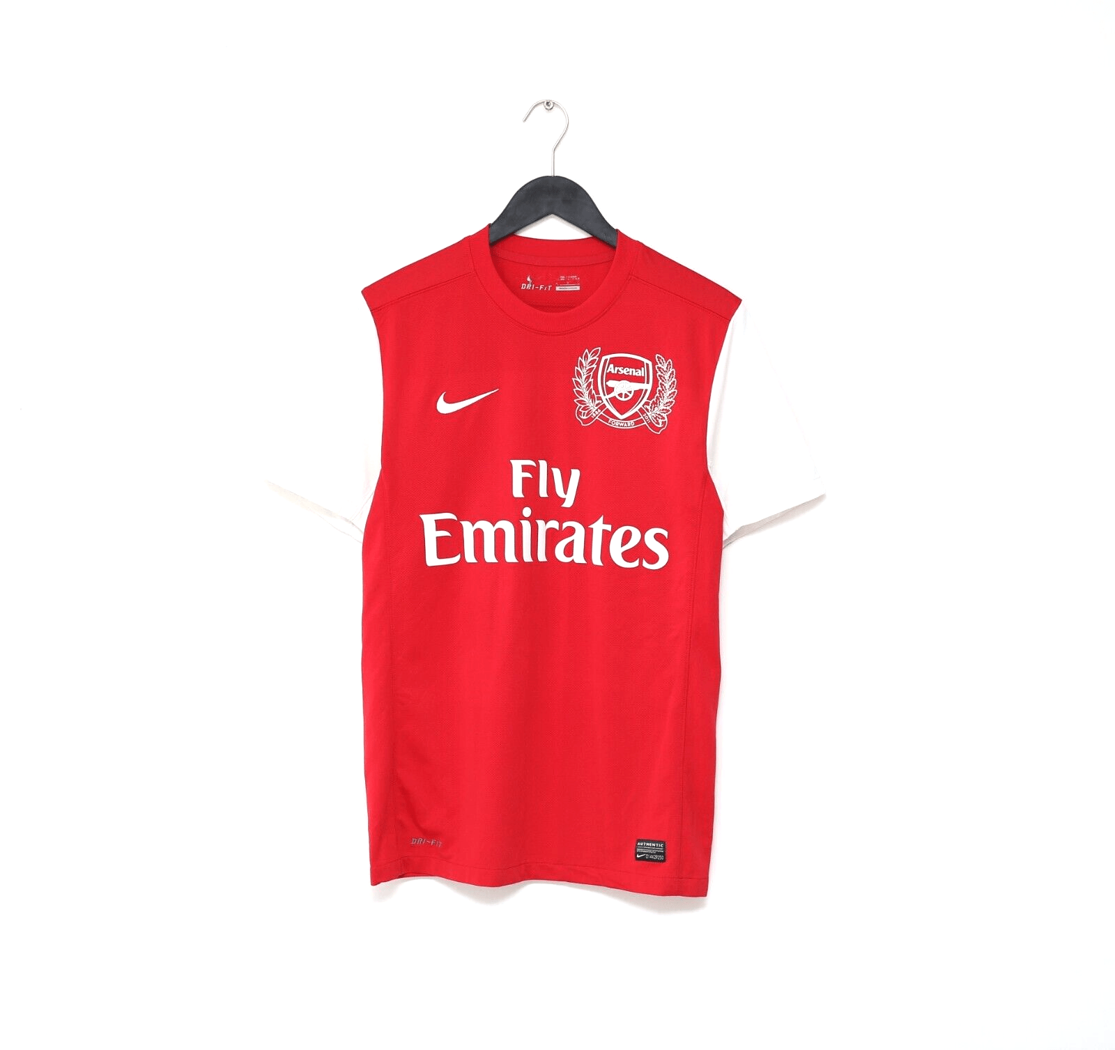 2011/12 HENRY #12 Arsenal Vintage Nike Home Football Shirt Jersey (S)