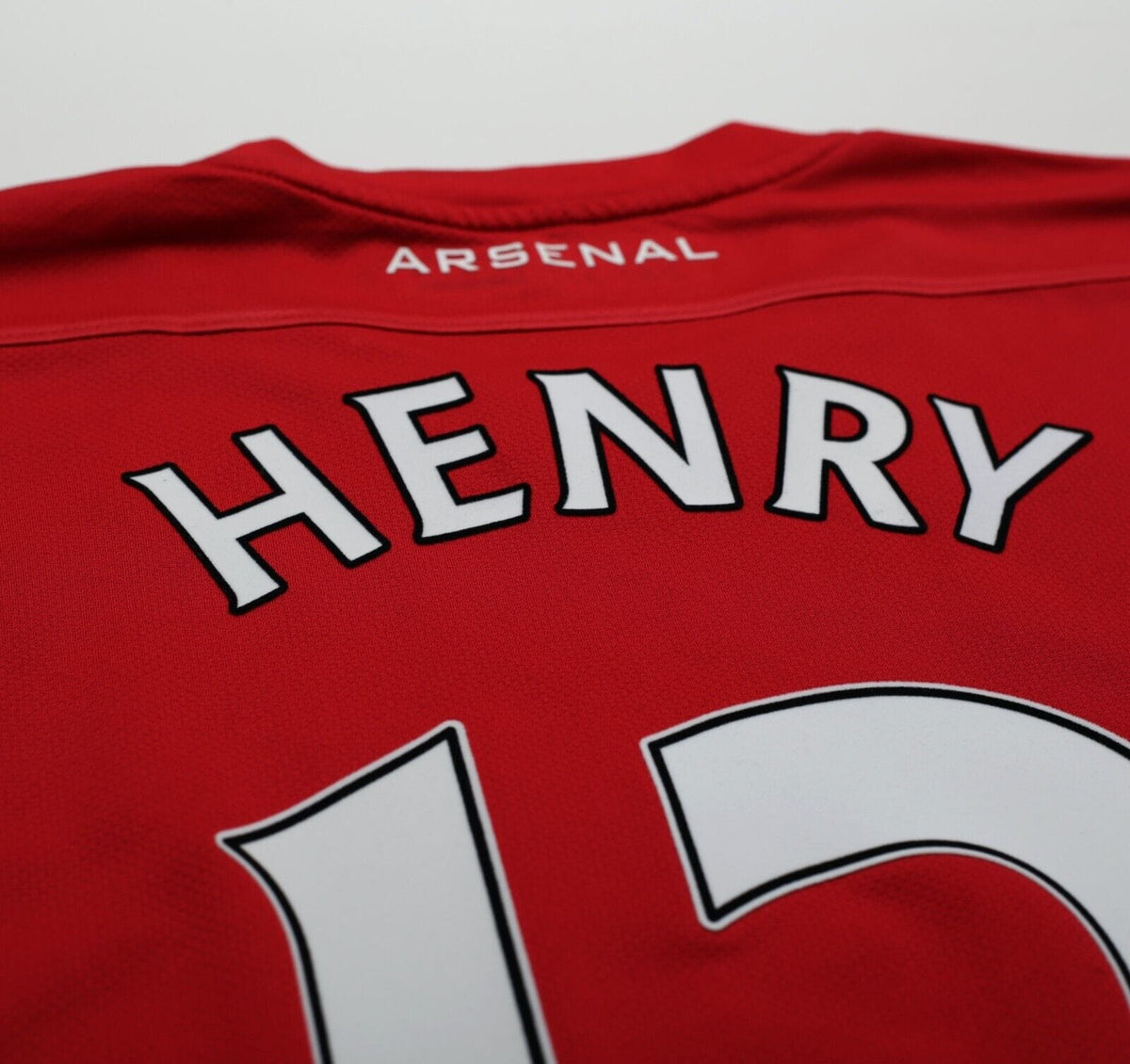 2011/12 HENRY #12 Arsenal Vintage Nike Home Football Shirt (M)