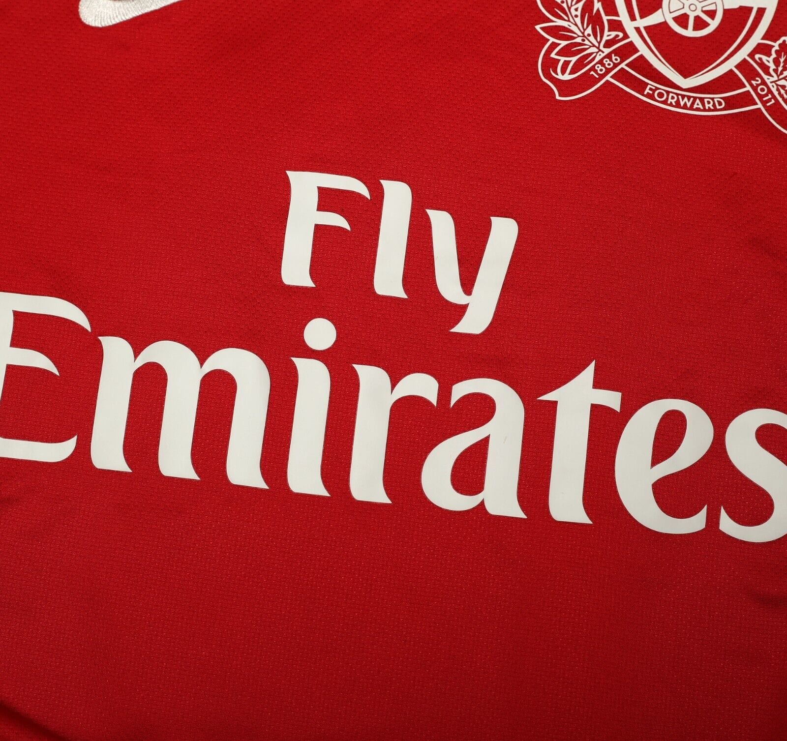 2011/12 HENRY #12 Arsenal Vintage Nike Home Football Shirt (M)