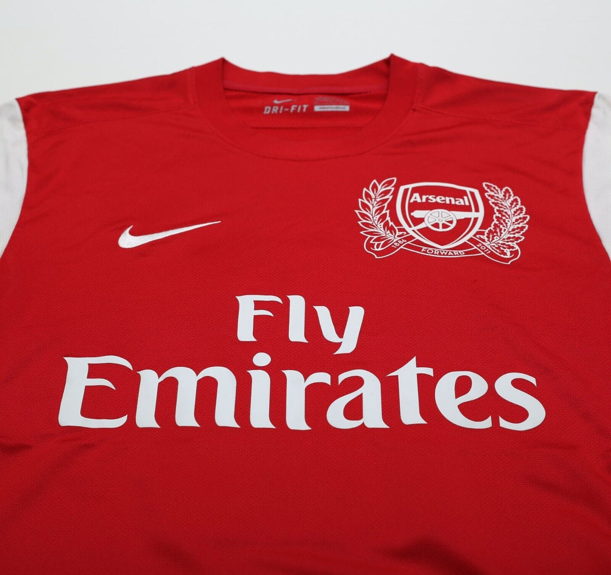 2011/12 HENRY #12 Arsenal Vintage Nike Home Football Shirt (M)