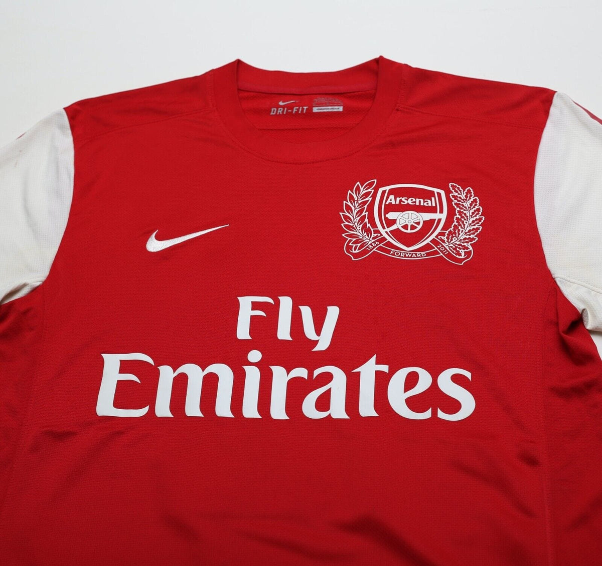 2011/12 HENRY #12 Arsenal Vintage Nike Home Football Shirt (M)