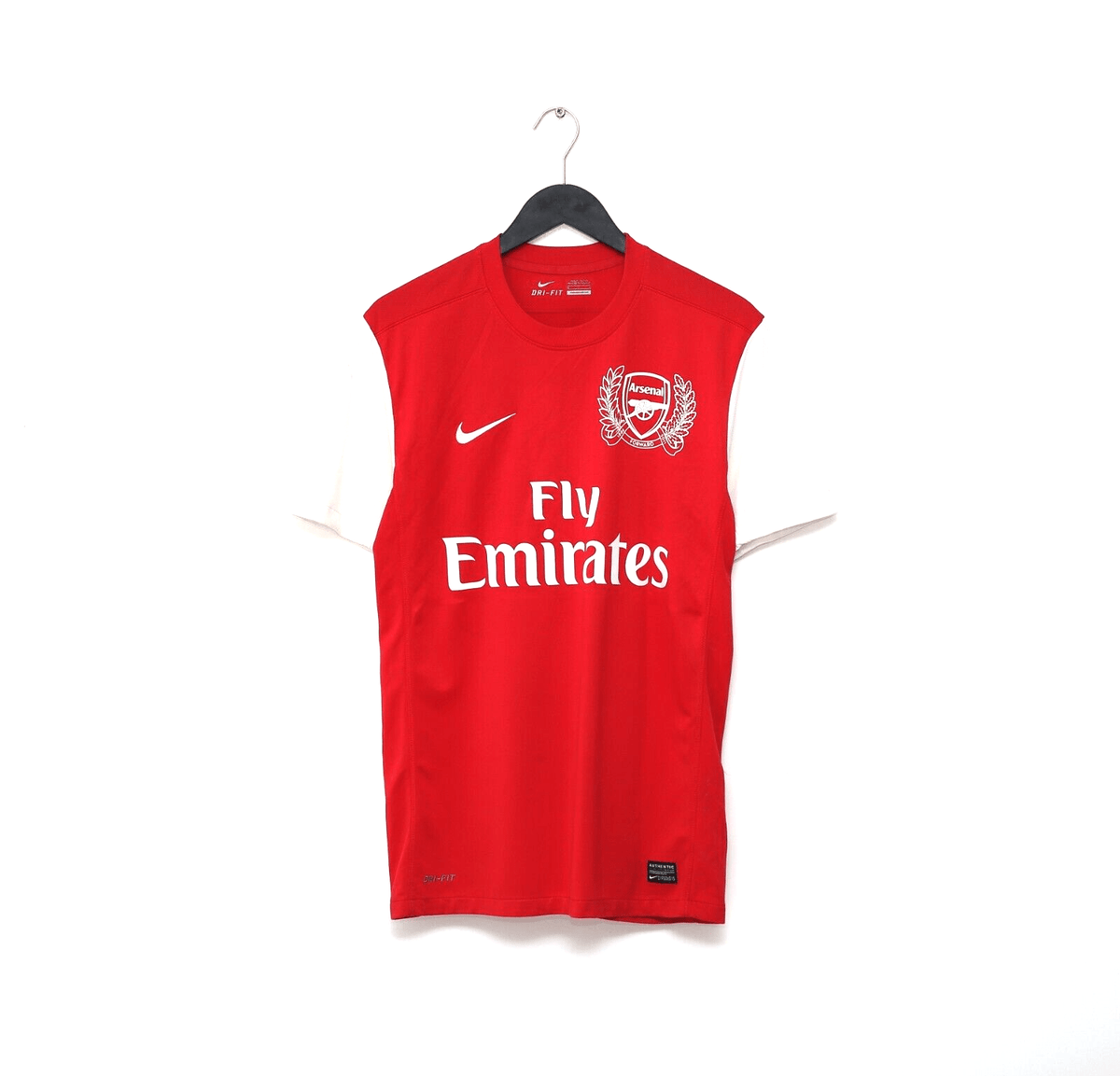 2011/12 HENRY #12 Arsenal Vintage Nike Home Football Shirt (M)