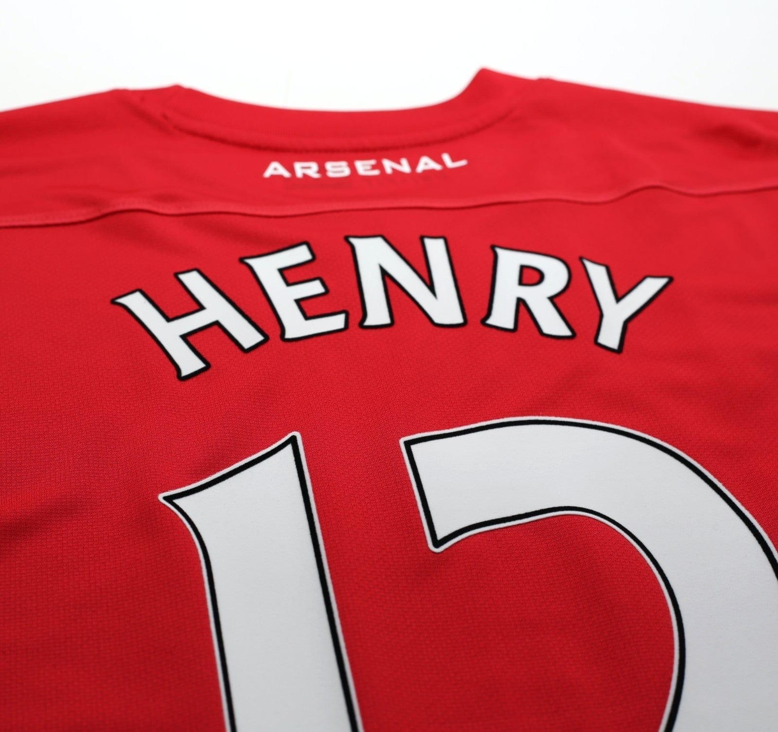 2011/12 HENRY #12 Arsenal Vintage Nike Home Football Shirt (M)