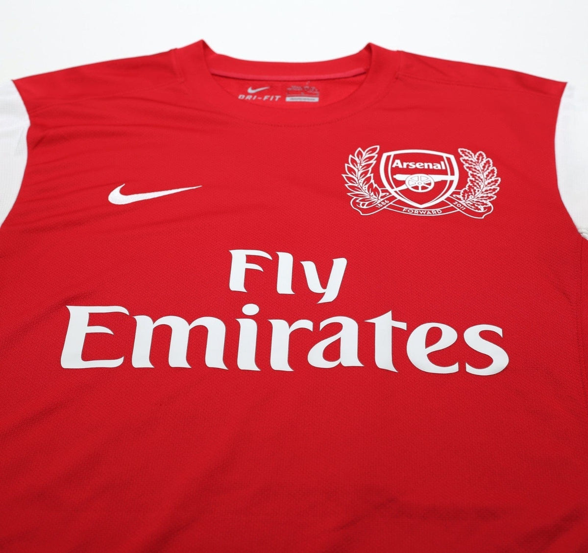 2011/12 HENRY #12 Arsenal Vintage Nike Home Football Shirt (M)