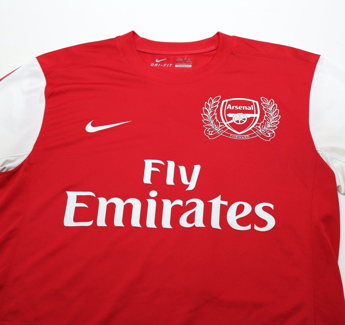 2011/12 HENRY #12 Arsenal Vintage Nike Home Football Shirt (M)
