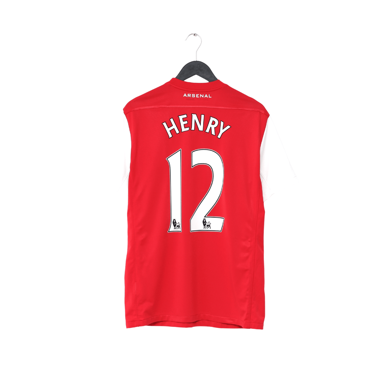 2011/12 HENRY #12 Arsenal Vintage Nike Home Football Shirt (M)