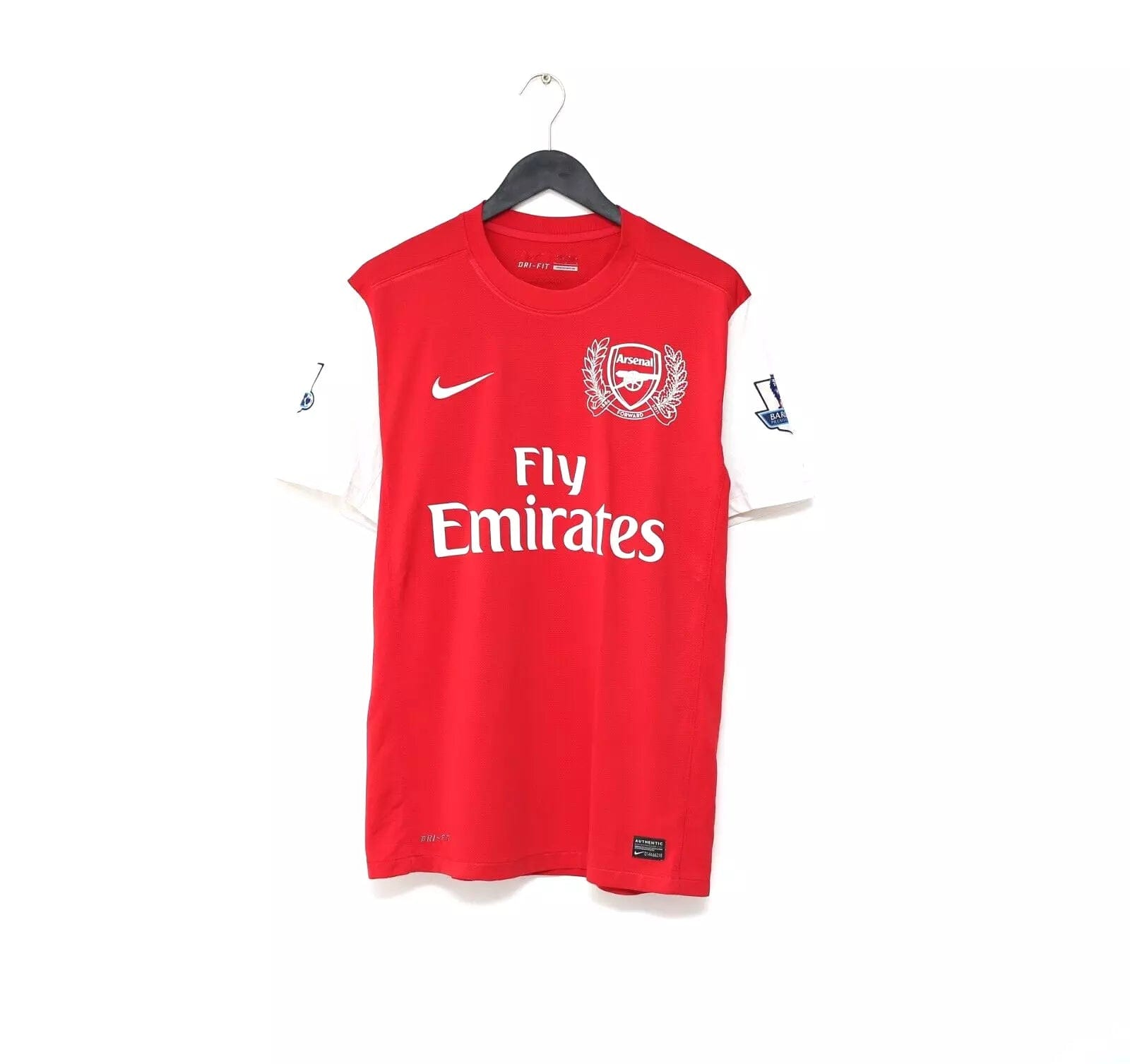 2011/12 HENRY #12 Arsenal Vintage Nike Home Football Shirt (M)