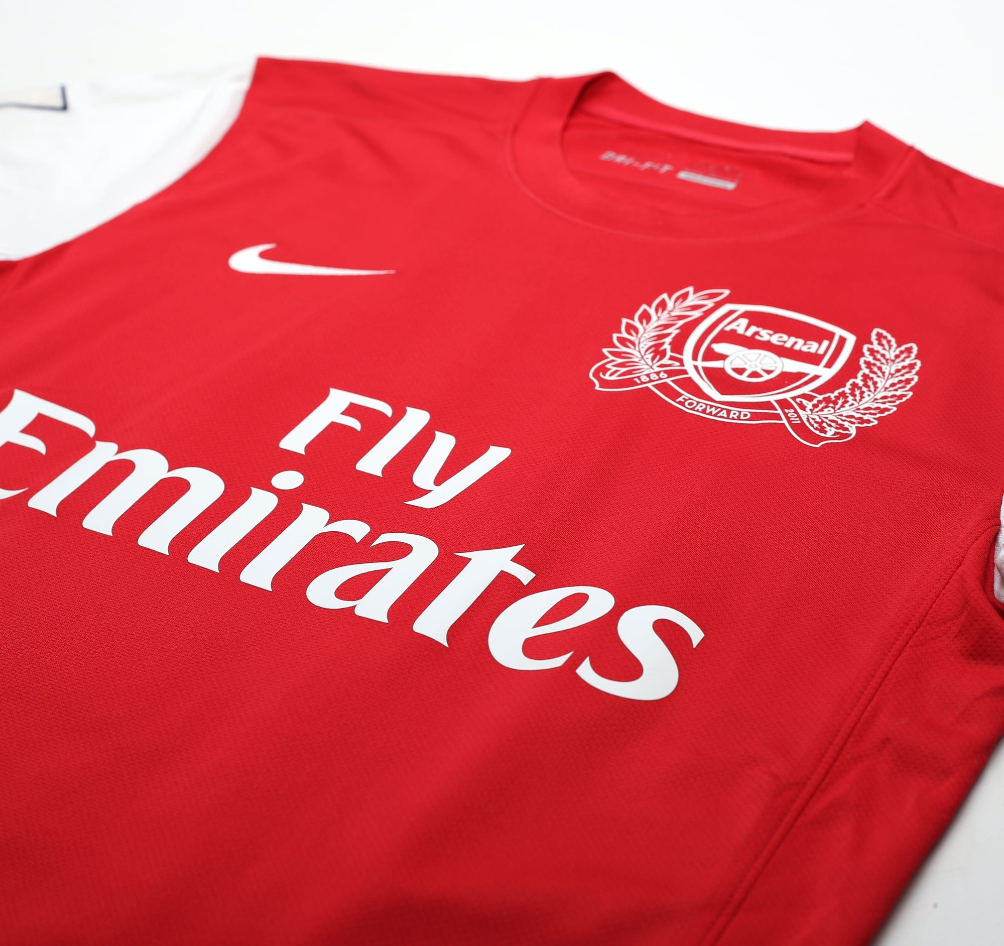 2011/12 HENRY #12 Arsenal Vintage Nike Home Football Shirt (M)