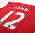 2011/12 HENRY #12 Arsenal Vintage Nike Home Football Shirt (M)