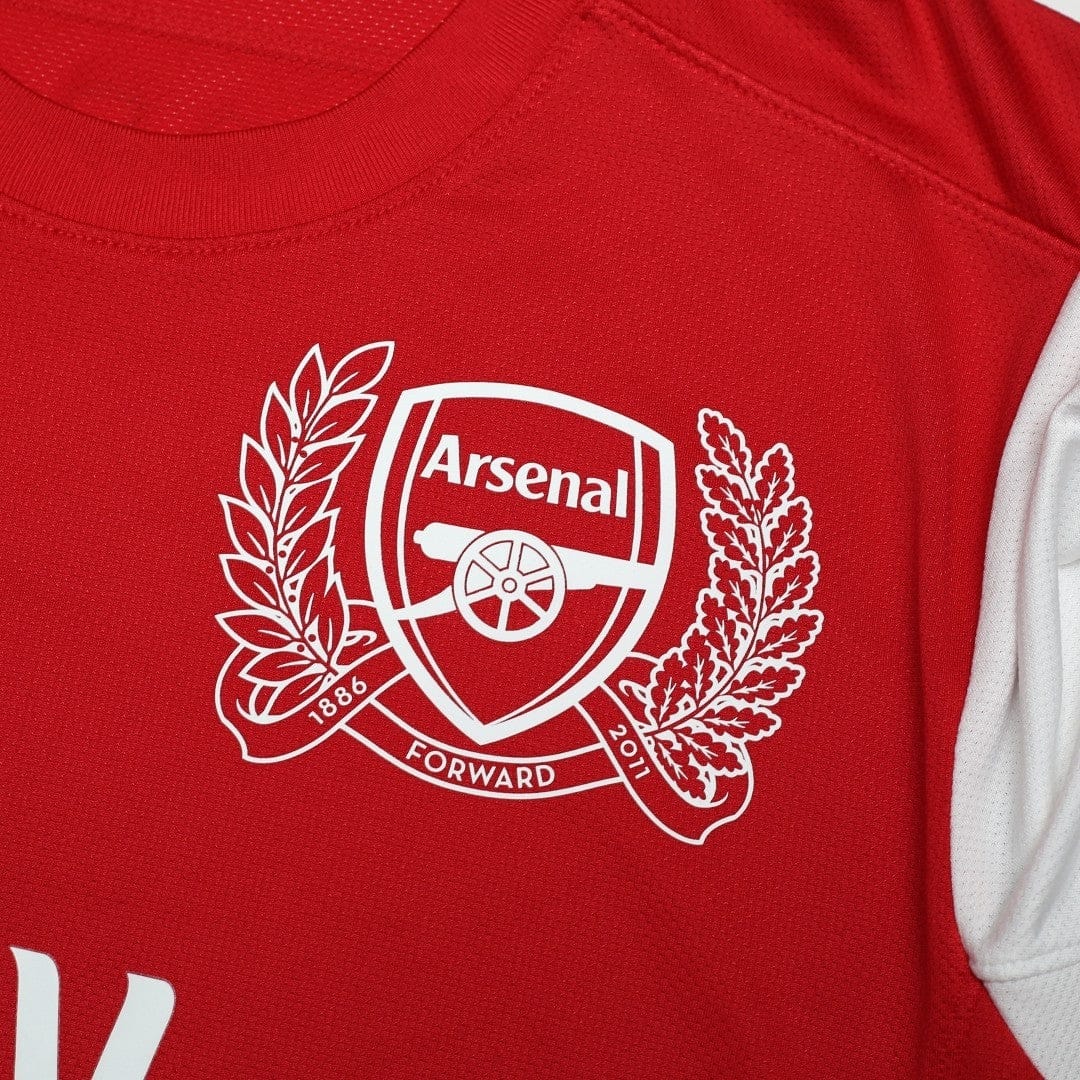 2011/12 Henry #12 Arsenal Vintage Nike L/S Home Football Shirt (S)