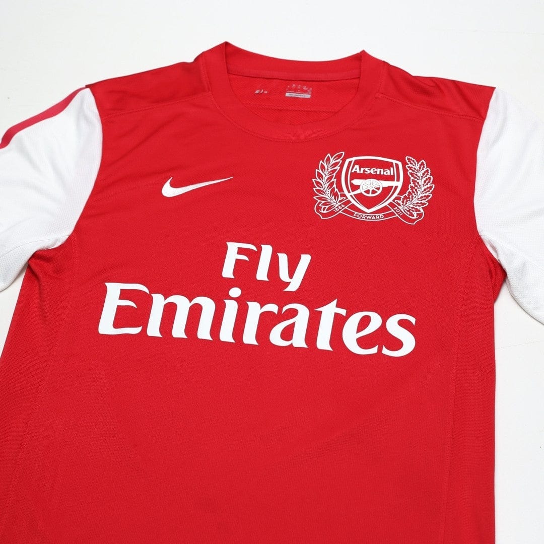 2011/12 Henry #12 Arsenal Vintage Nike L/S Home Football Shirt (S)