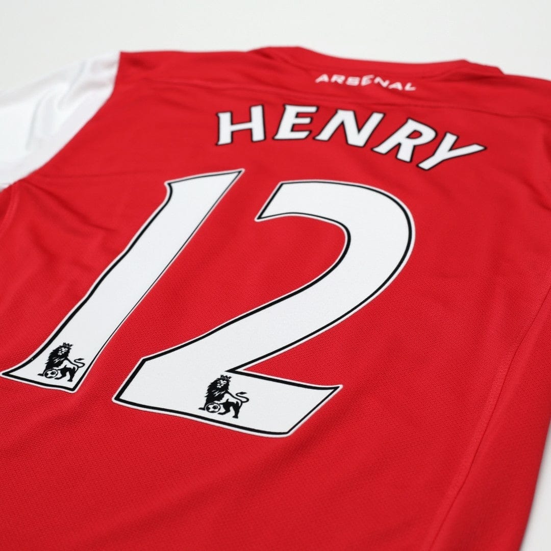 2011/12 Henry #12 Arsenal Vintage Nike L/S Home Football Shirt (S)